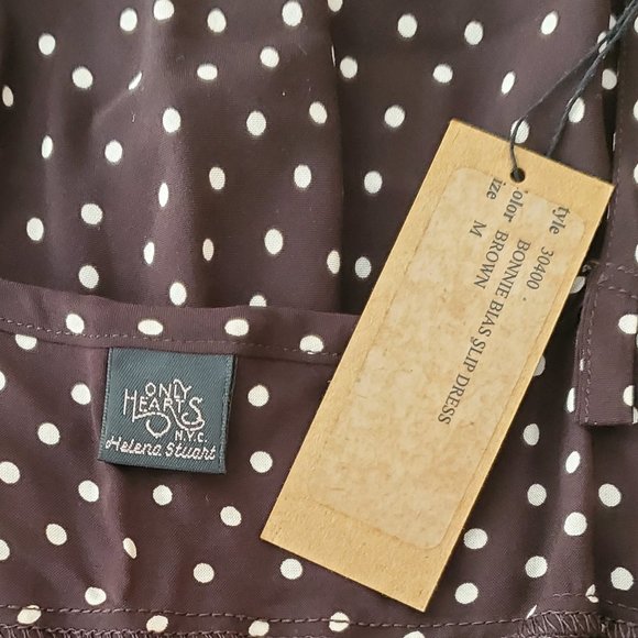 Only Hearts Polkadots Slip Dress - SZ m (6-8) - Picture 5 of 5